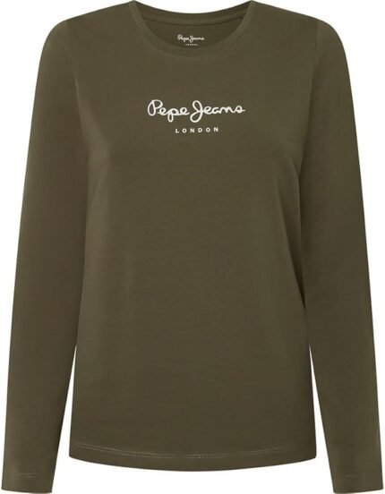 Pepe Jeans Nieuw Virginia Ls N dames T-Shirt XL